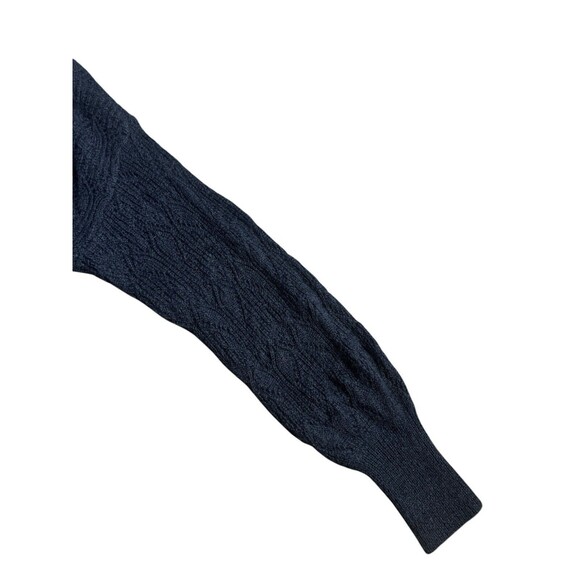 NWT New Moon Aritzia Sweater Dress Black Noir Knit Knitted Wool Blend Sz M - Picture 11 of 16